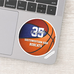 Basketball-Sportgeschenke unter 10 Jahren Aufkleber
