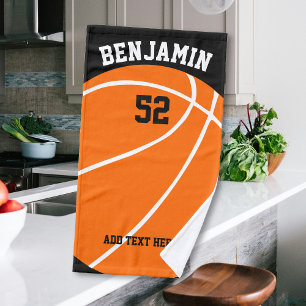 Basketball-Sporthandtuch, Trainerbadtuch Handtuch