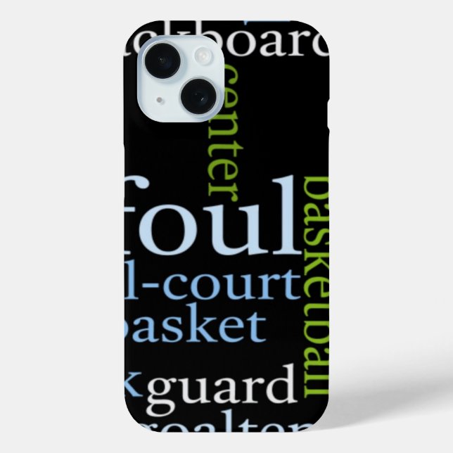 Basketball Sports Fanatic.jpg Case-Mate iPhone Hülle (Rückseite)