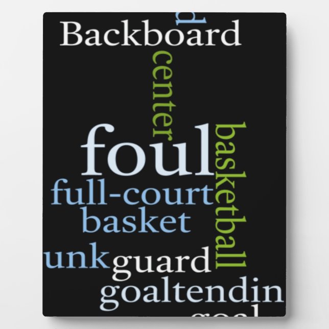 Basketball Sports Fanatic.jpg Fotoplatte (Vorderseite)