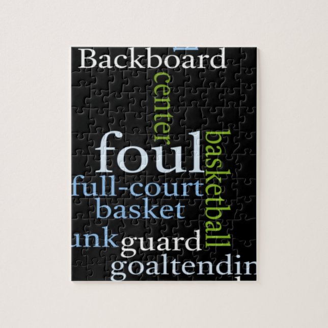 Basketball Sports Fanatic.jpg Puzzle (Vertikal)