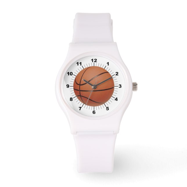 Basketball Sports Peace Liebe Party Destiny Digita Armbanduhr (Vorderseite)