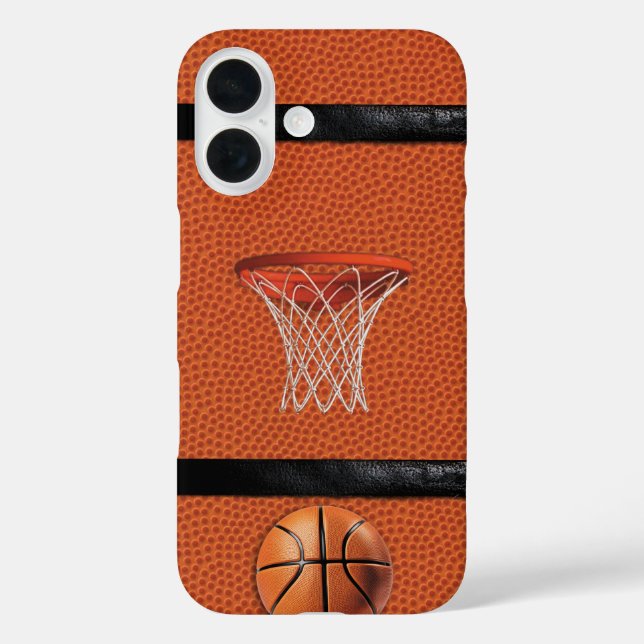 Basketball Sports Protective Case-Mate iPhone Hülle (Rückseite)