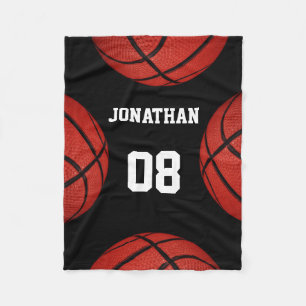 Basketball Sportteam Personalisierte Decke
