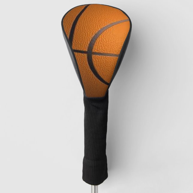 Basketball-Sportthema Golf Headcover (Vorderseite)