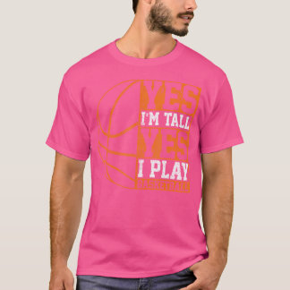Basketball Sprichwort Funny Basketball Spielergesc T-Shirt