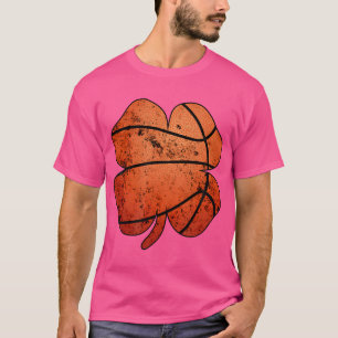 Basketball St Patricks Day Shirt Boys Men Center S