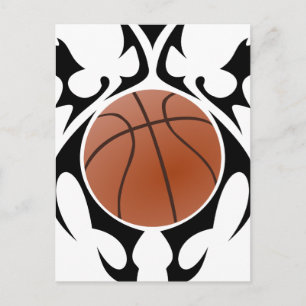 Basketball. Stamm. Postkarte
