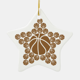 Basketball Star Keramik Ornament