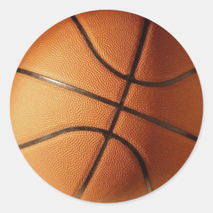 Basketball-Sticker Runder Aufkleber
