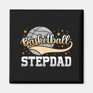 Basketball-Stiefvater Vatertag Magnet
