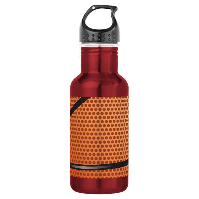 Basketball suchen nach Fans Trinkflasche (Vorderseite)