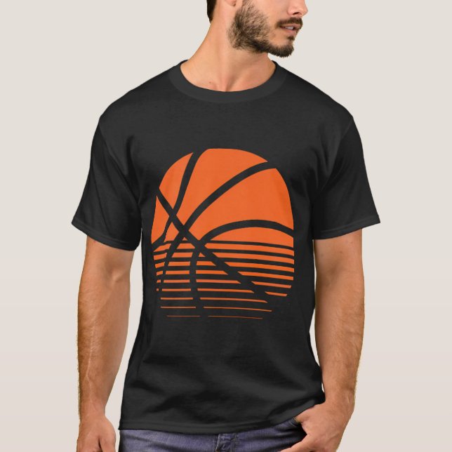 Basketball Sunset T-Shirt (Vorderseite)