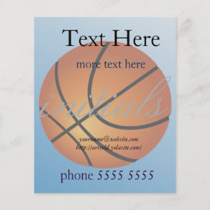 Basketball Super Budget Special Flyer