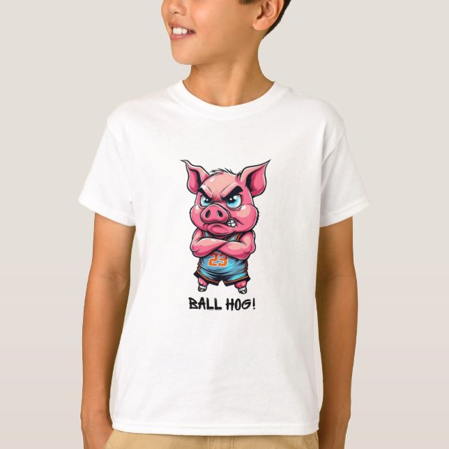 Basketball-T - Shirt - Ball Hog (Vorderseite)