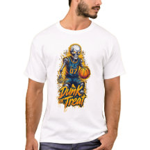 Basketball T - Shirt - Dunk oder Leckerei - Hallow