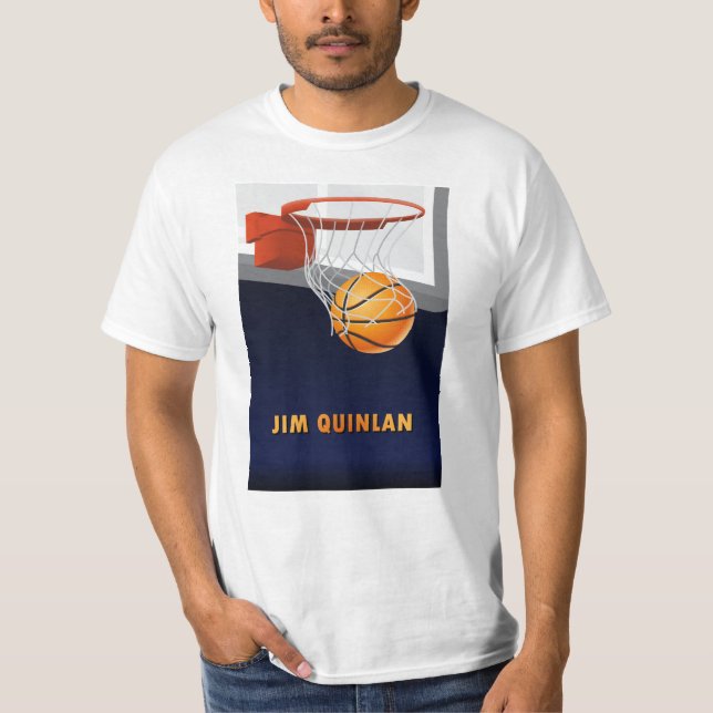 Basketball-T - Shirt Jims Quinlan (Vorderseite)
