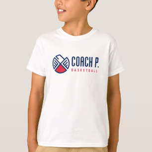 Basketball-T - Shirt-Weiß des Zug-P - KINDER - T-Shirt