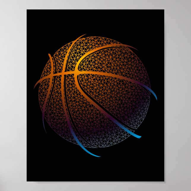 Basketball-T-Shirts Poster (Vorne)