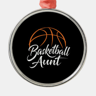 Basketball Tante Basketball Mama Tantchen Geschenk Ornament Aus Metall