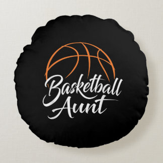 Basketball Tante Basketball Mama Tantchen Geschenk Rundes Kissen