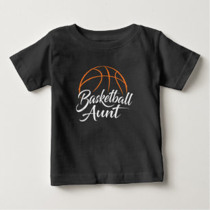 Basketball-Tante Basketball-Mama Tante Geschenk Baby T-shirt