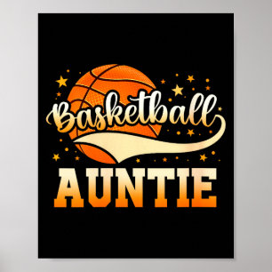 Basketball-Tante der Frauen Poster