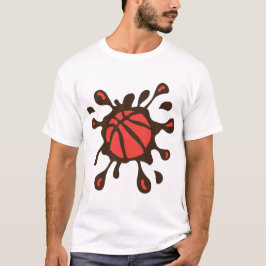 Basketball Taschenball T-Shirt