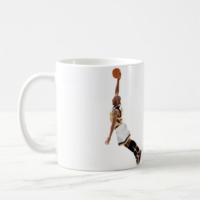 Basketball-Tasse Kaffeetasse (Links)
