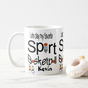Basketball-Tassen Sport Kaffeetasse