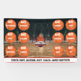 Basketball Team Banner