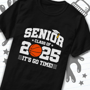 Basketball Team Class 2025 Abschluss Senior 2025 T-Shirt
