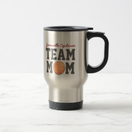 Basketball-Team-Mama-Geschenk-Tasse Reisebecher