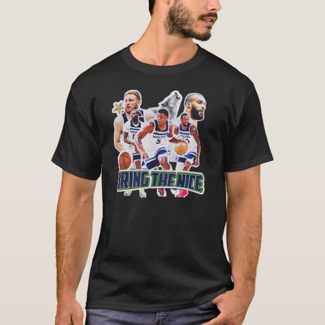 Basketball Team Minnesota Squad Design 1 T-Shirt (Vorderseite)