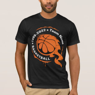 Basketball Team Name. Personalisieren des T - Shir T-Shirt