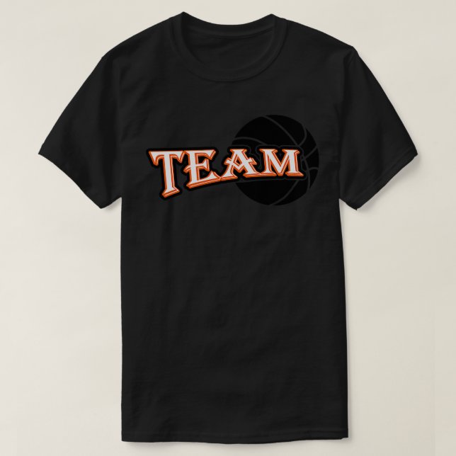 Basketball Team T-Shirt (Design vorne)