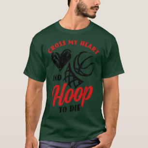 Basketball-Team Trainer Herzschlag Hoops Puff T-Shirt