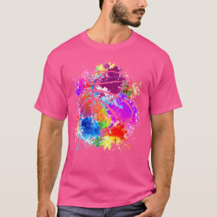 Basketball Teenager Mädchen Teens Frauen Koffer T-Shirt