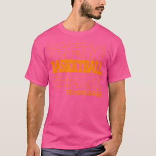 Basketball-Tennessee in modernen Briefmarken T-Shirt