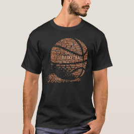 Basketball Text - Cooles Basketballgeschenk T-Shirt