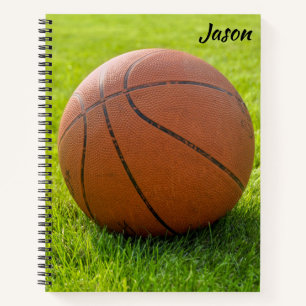 Basketball-ThemenNotebook Personalisiert Notizbuch