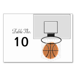 Basketball Tischnummer