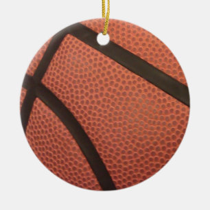 Basketball trägt Bild zur Schau Keramik Ornament