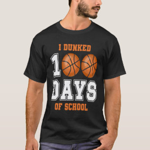 Basketball-Trainer Lehrer I hat 100 Tage Schule ge T-Shirt