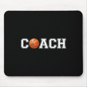 Basketball Trainer Sport Coachend Mitarbeiter Schu Mousepad