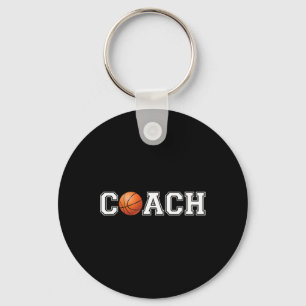 Basketball Trainer Sport Coachend Mitarbeiter Schu Schlüsselanhänger