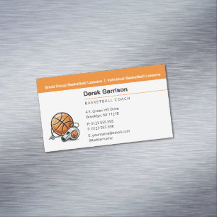 Basketball-Trainer Sport-Trainer Visitenkarte Magnetische Visitenkarte
