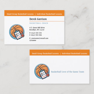Basketball-Trainer | Sporttrainer Visitenkarte