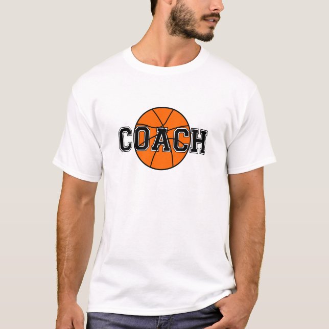 Basketball-Trainer-T - Shirts und Geschenke (Vorderseite)