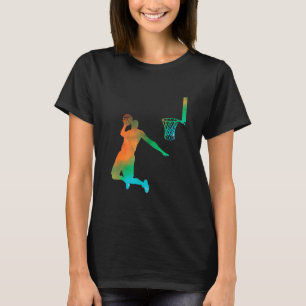 Basketball-Trikot Vintage Basketballspieler Sport T-Shirt